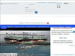 Sites similar to chennaiport.gov.in