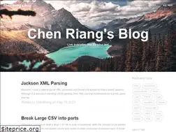 Sites similar to chenriang.me