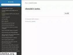 Sites similar to chenshi.net