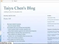 Sites similar to chentaiyu.blogspot.ru