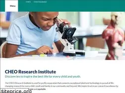 Sites similar to cheoresearch.ca