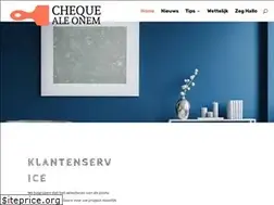 Sites similar to cheque-ale-onem.be