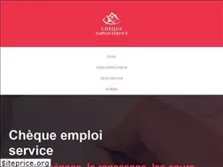 Sites similar to cheque-emploi-service.net