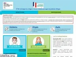Sites similar to chequeenergie.gouv.fr