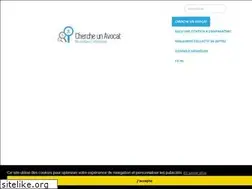 Sites similar to chercheunavocat.be
