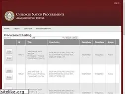 Sites similar to cherokeebids.org