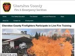 Sites similar to cherokeecountyfire.org