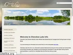 Sites similar to cherokeelakeinfo.com