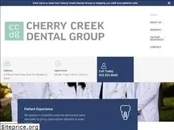 Sites similar to cherrycreekdentists.com
