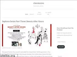 Sites similar to cherstories.wordpress.com