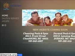 Sites similar to chesaningpools.com