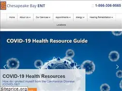 Sites similar to chesapeakebayent.com