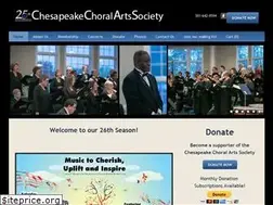 Sites similar to chesapeakechoral.com