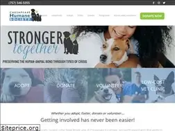 Sites similar to chesapeakehumane.org
