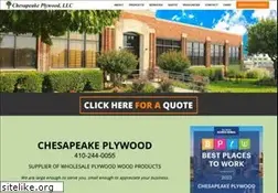 Sites similar to chesapeakeplywood.com