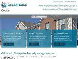 Sites similar to chesapeakepropmgmt.com