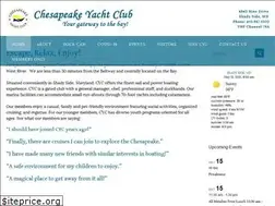 Sites similar to chesapeakeyachtclub.org