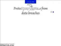 Sites similar to chesapeakshredding.com