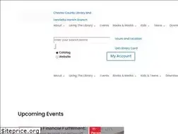 Sites similar to chescolibraries.org