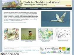 Sites similar to cheshireandwirralbirdatlas.org