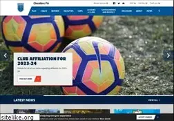 Sites similar to cheshirefa.com