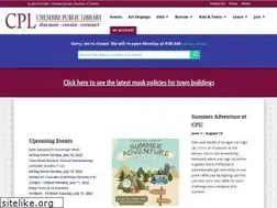 Sites similar to cheshirelibrary.com