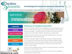 Sites similar to cheshirescientific.co.uk