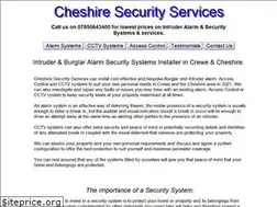 Sites similar to cheshiresecurityservices.com
