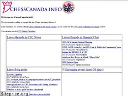 Sites similar to chesscanada.info