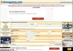 Sites similar to chessgames.com