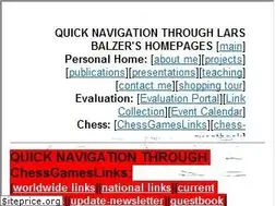 Sites similar to chessgameslinks.lars-balzer.info