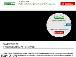 Sites similar to chestercountytransmissions.com
