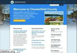 Sites similar to chesterfieldcountysc.com
