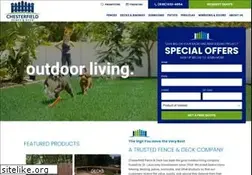 Sites similar to chesterfieldfence.com