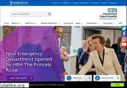 Sites similar to chesterfieldroyal.nhs.uk