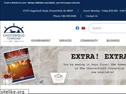 Sites similar to chesterfieldtwp.org