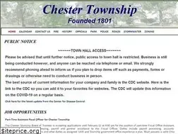 Sites similar to chestertwp.com