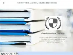 Sites similar to chestnutridgeacademy.org
