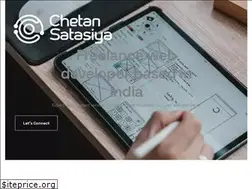 Sites similar to chetansatasiya.com