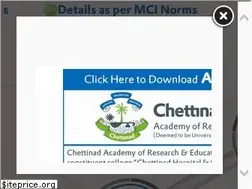 Sites similar to chettinadhealthcity.com