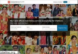 Sites similar to chettiyarmatrimony.com