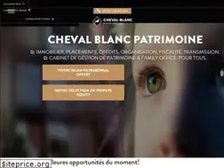 Sites similar to chevalblanc-patrimoine.fr