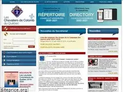 Sites similar to chevaliersdecolomb.com