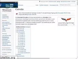 Sites similar to chevrolet-corvette.de