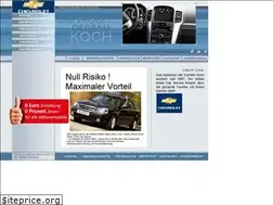 Sites similar to chevrolet-koch.de