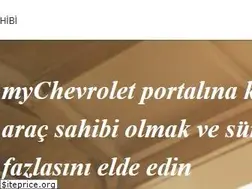 Sites similar to chevrolet.com.tr