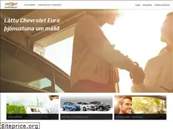Sites similar to chevrolet.is