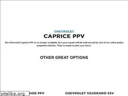 Sites similar to chevroletcapriceppv.com