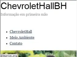 Sites similar to chevrolethallbh.com.br