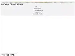 Sites similar to chevroletmazatlan.com.mx
